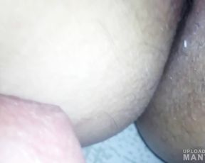 Close-up hairy pussy fucking