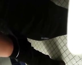 Teen with big ass banged in bathroom