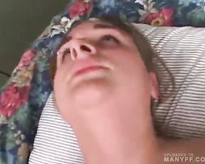Pretty fatty gets her butthole fucked