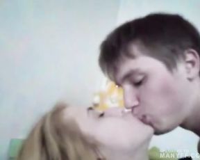 This guy really enjoys his GF's pussy