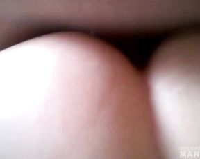 Shaved pussy gets fingered and fucked