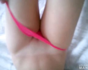Shaved pussy gets fingered and fucked